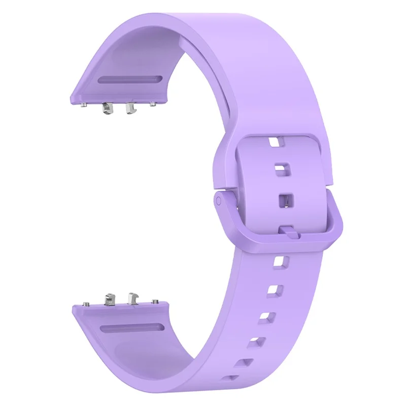 For Samsung Galaxy Fit3 Watch Band Soft Silicone Strap Replacement - Purple