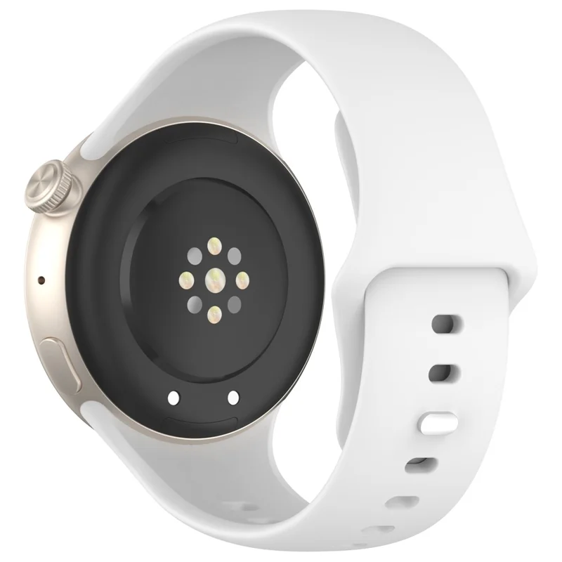حزام ساعة من السيليكون لـ vivo Watch 3، حزام معصم قابل للتعديل بديل - أبيض
