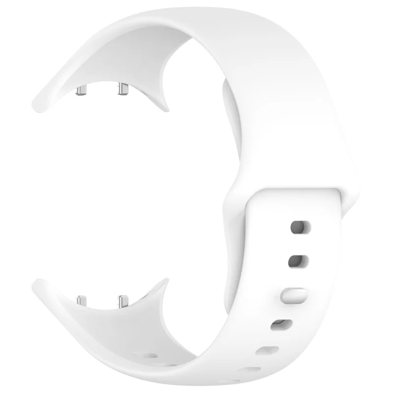 حزام ساعة من السيليكون لـ vivo Watch 3، حزام معصم قابل للتعديل بديل - أبيض