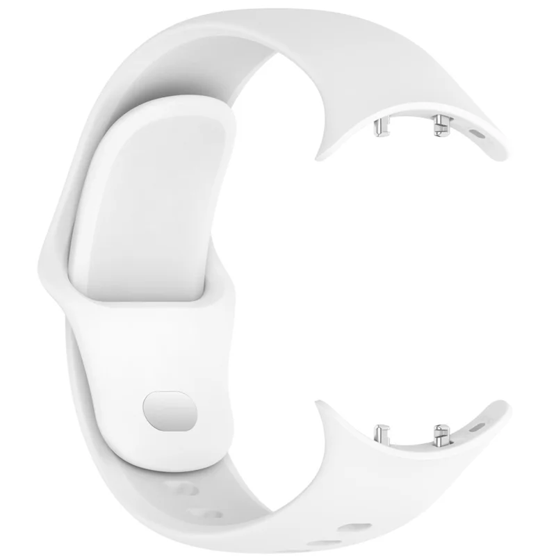 حزام ساعة من السيليكون لـ vivo Watch 3، حزام معصم قابل للتعديل بديل - أبيض