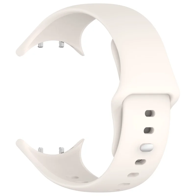 حزام ساعة من السيليكون لـ vivo Watch 3، حزام معصم قابل للتعديل - أبيض أصلي
