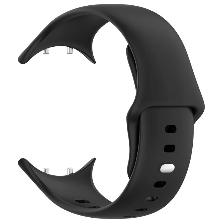 For vivo Watch 3 / iQOO Watch Wrist Strap Soft Silicone Smart Watch Band - Black