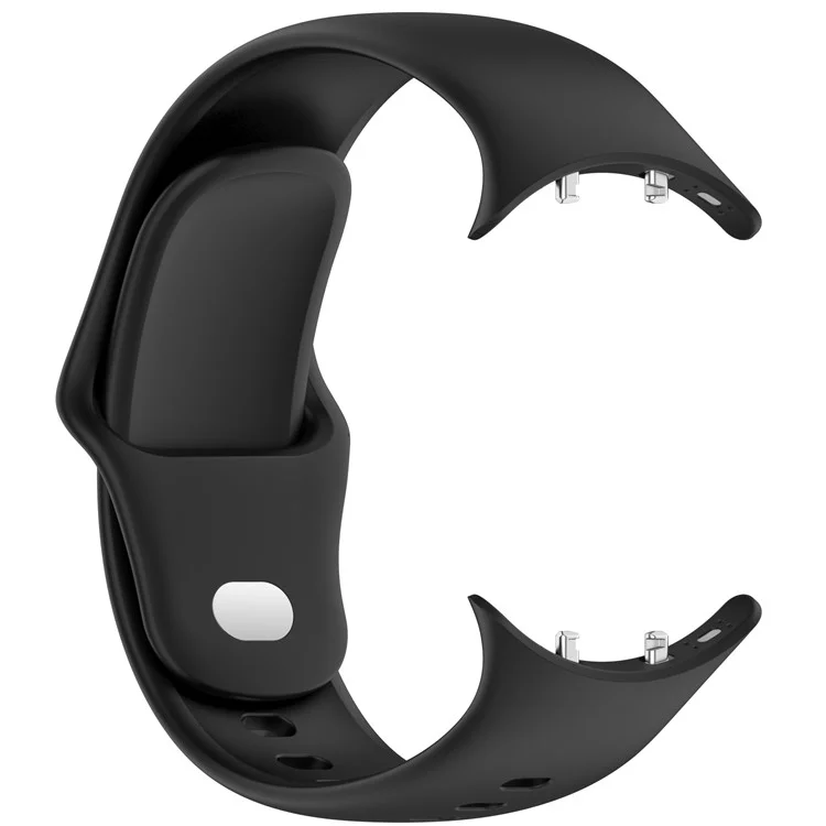 For vivo Watch 3 / iQOO Watch Wrist Strap Soft Silicone Smart Watch Band - Black