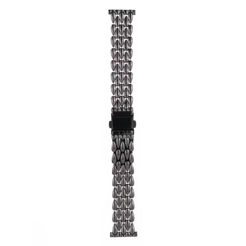 Para Apple Watch 10 46mm / Ultra 2 / Ultra 49mm / 9 8 7 45mm / SE (2023) SE (2022) SE 6 5 4 44mm / 3 2 1 42mm Zinc Alloy Band - Negro