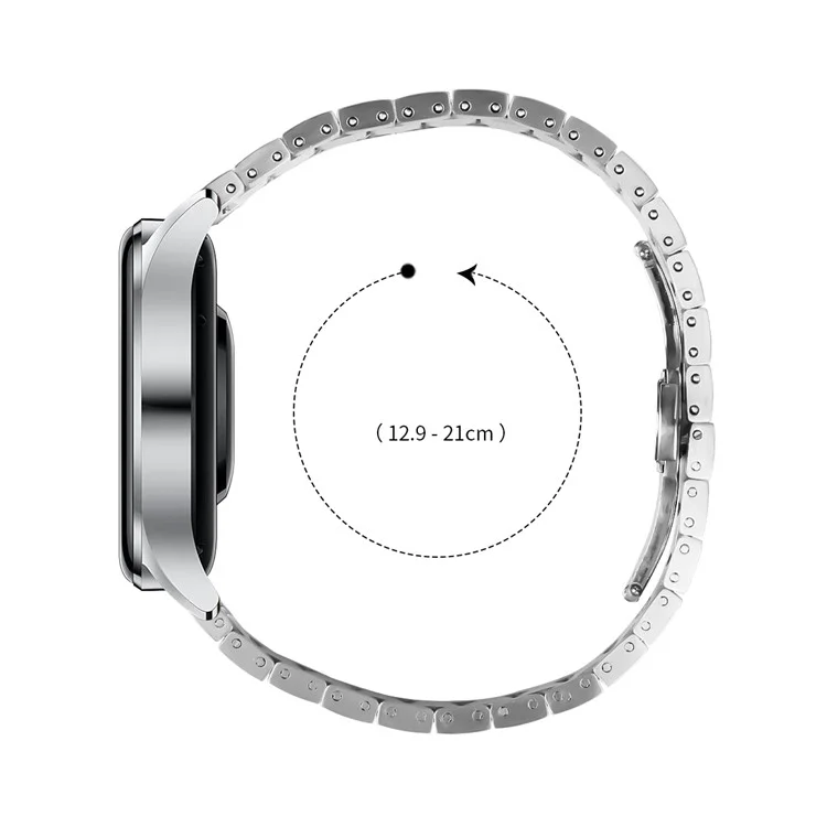 For Huami Amazfit Stratos 3 Watch Strap Stainless Steel Metal Chain Watch Band