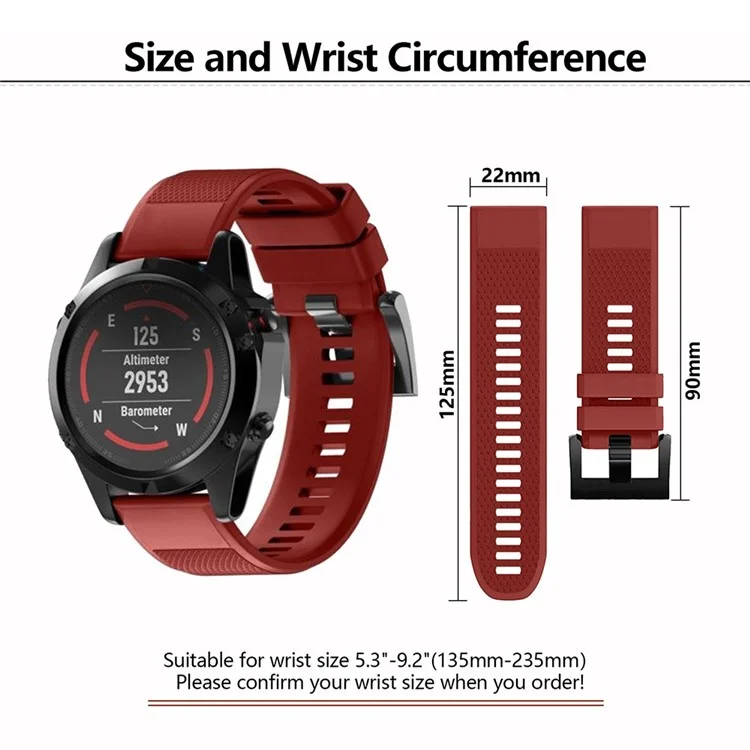 KALEBOL KLB-SJLWGJ-001 Para Garmin Fenix 7X / Fenix 7X Pro Correa de Reloj 26mm Patrón Triangular de Diamante de Silicona - Negro