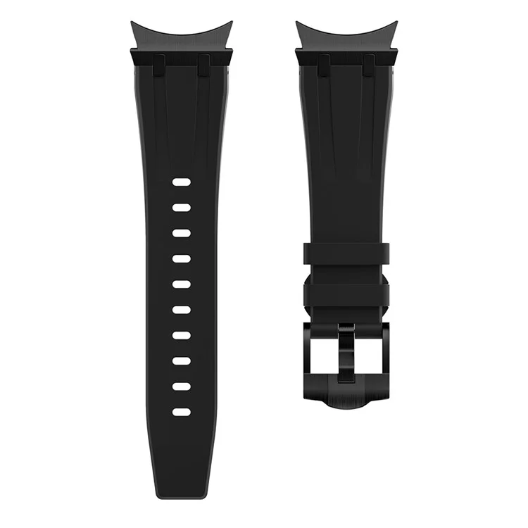 KALEBOL KLB-CXGJ-001 Pour Samsung Galaxy Watch5 40mm / Galaxy Watch6 Classic 43mm Bracelet de montre en silicone - Noir