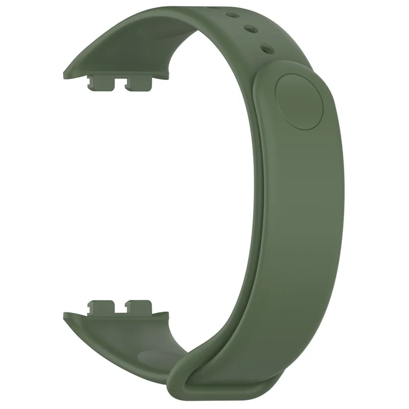 For Honor Band 9 Watch Band Soft TPU Adjustable Wrist Strap - Dark Green