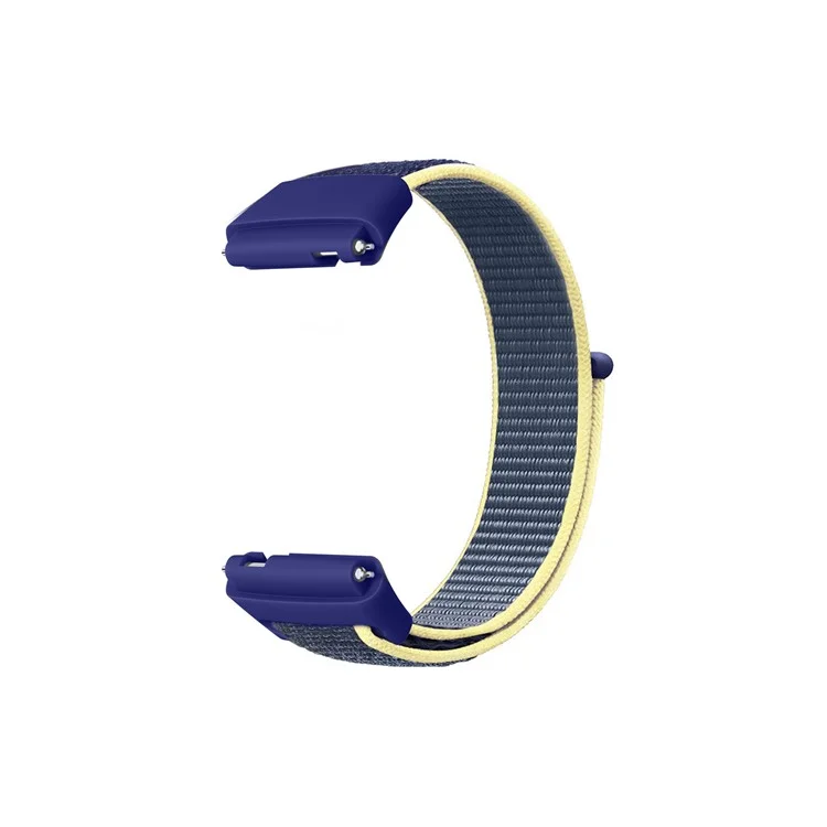 Для Xiaomi Redmi Watch 3 Lite / Watch 3 Active Нейлоновый ремешок для часов с застежкой-петлей - Морская синь