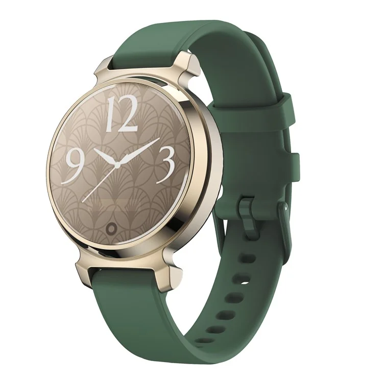 Para Garmin Lily Silicone Watch Strap Adjustable Wrist Band Replacement - Midnight Green