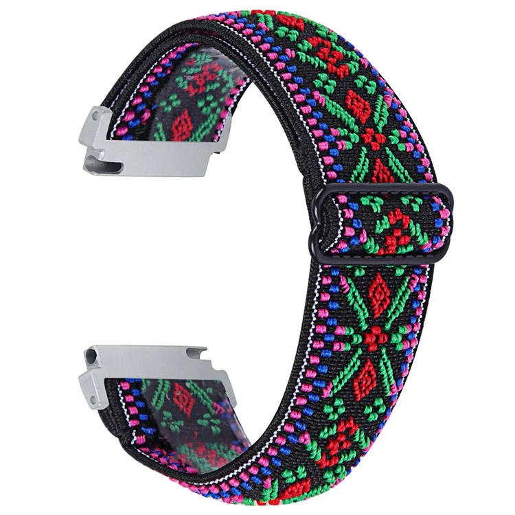 For Gabb Watch 3 Replacement Nylon Strap Stylish Pattern Breathable Wrist Band - Style H
