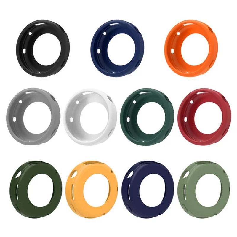 For Huawei Watch GT 4 41mm Replacement Silicone Band with Watch Case - Grey