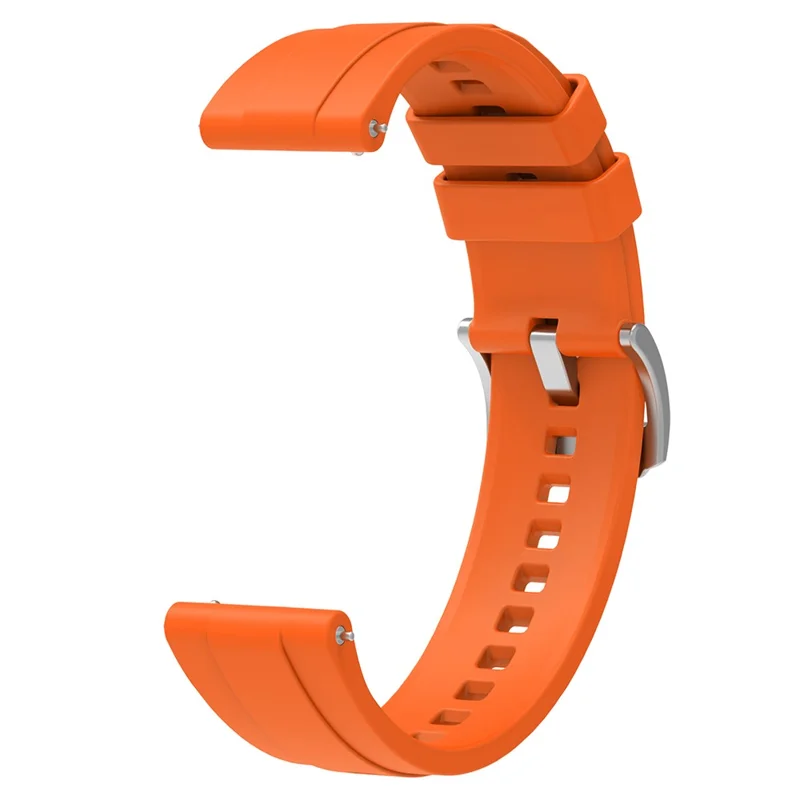 Zamiennik paska do zegarka Huawei Watch GT 4 41 mm / Oppo Watch X2 Mini, miękki pasek z silikonu, akcesorium - pomarańczowy
