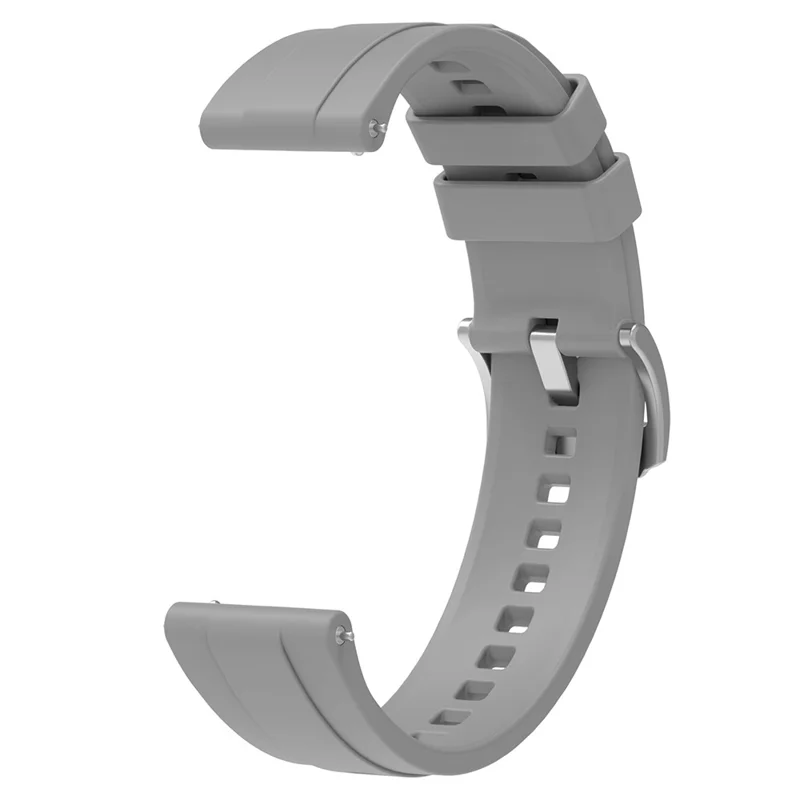 For Huawei Watch GT 4 41mm / Oppo Watch X2 Mini Soft Silicone Watch Band Strap Replacement Accessory - Grey
