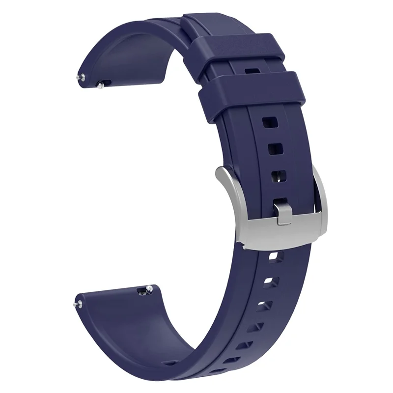 For Huawei Watch GT 4 41mm / Oppo Watch X2 Mini Soft Silicone Watch Band Strap Replacement Accessory - Blue