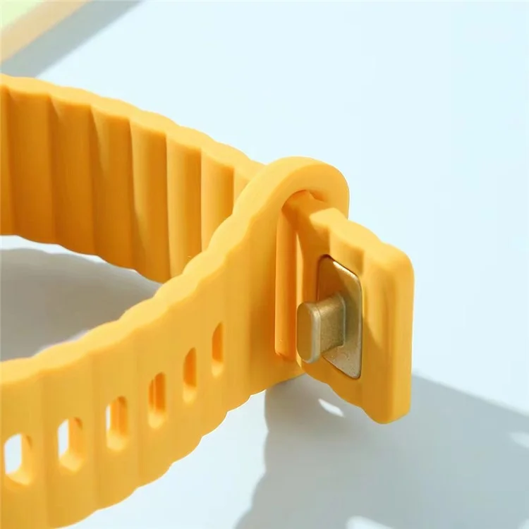 Strap For Apple Watch Series 10 42mm / 9 8 7 41mm / 6 5 4 SE (2023) SE (2022) SE 40mm / 3 2 1 38mm Silicone Replacemnet Band - Black