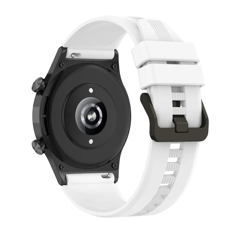 شريط ساعة Honor Watch GS 4 مقاس 22 مم من السيليكون اللين للتبديل - أبيض