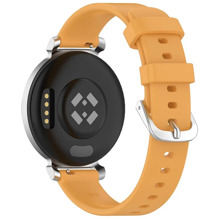 For Garmin Lily 2 Active / Lily 2 Smart Watch Strap Replacement Adjustable Silicone Band - Yellow