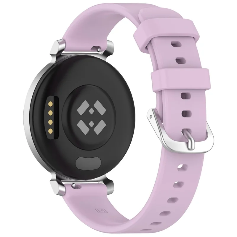 Para Garmin Lily 2 Active / Lily 2 Correa de reloj inteligente de repuesto Banda de silicona ajustable - Púrpura