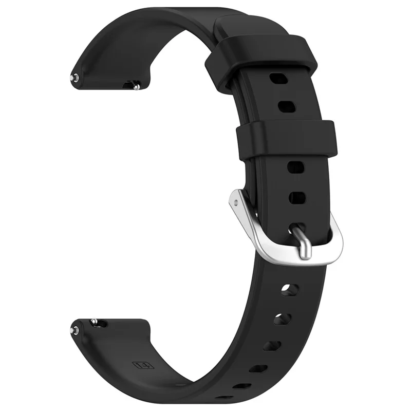 For Garmin Lily 2 Active / Lily 2 Smart Watch Strap Replacement Adjustable Silicone Band - Black