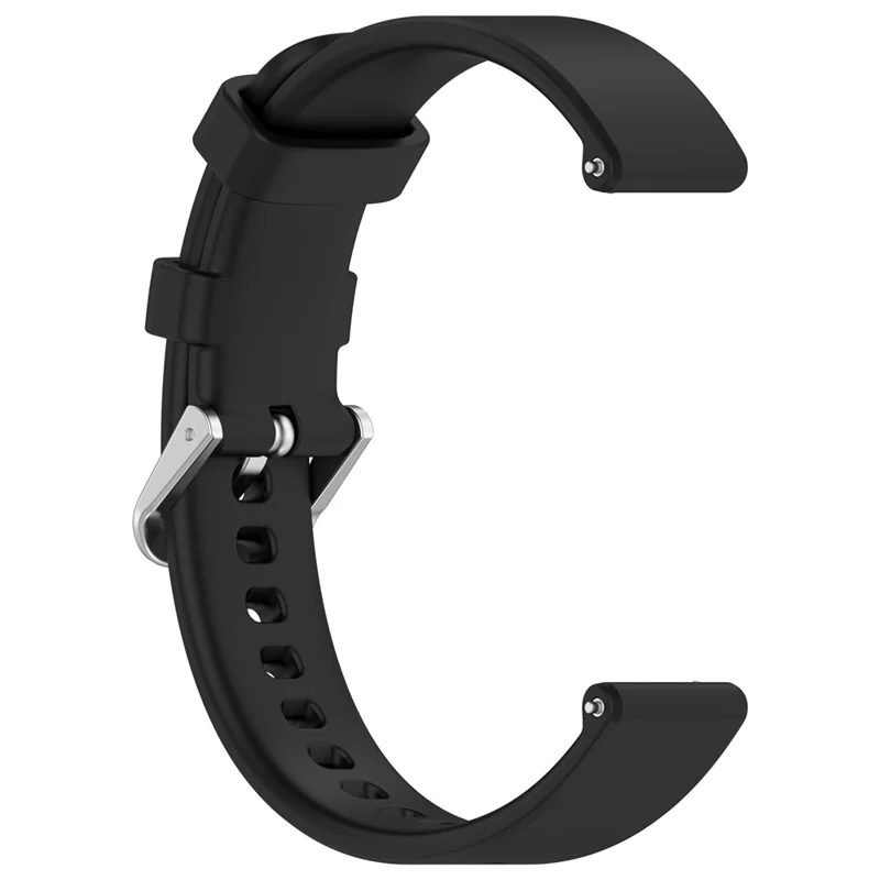 For Garmin Lily 2 Active / Lily 2 Smart Watch Strap Replacement Adjustable Silicone Band - Black
