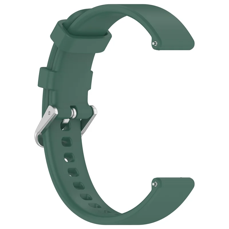 For Garmin Lily 2 Active / Lily 2 Smart Watch Strap Replacement Adjustable Silicone Band - Dark Green