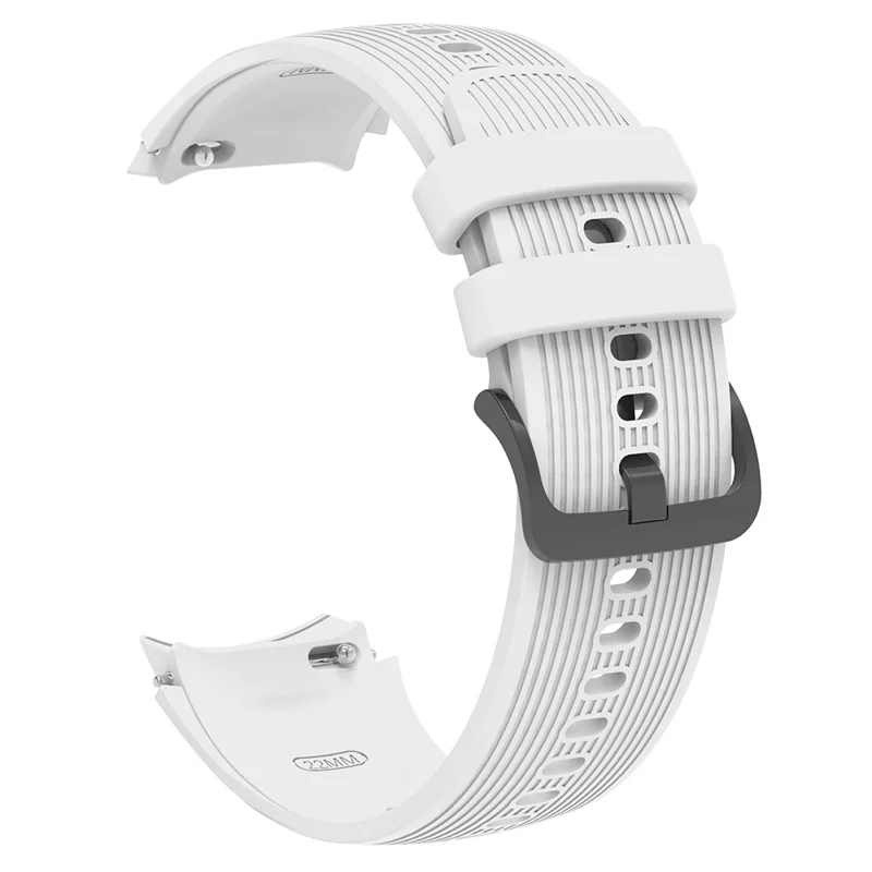 For Oppo Watch X / Watch X2 / OnePlus Watch 3 43mm / 2R / 2 Udsugning af blød silikoneskærm Justérbar urrem - Hvid