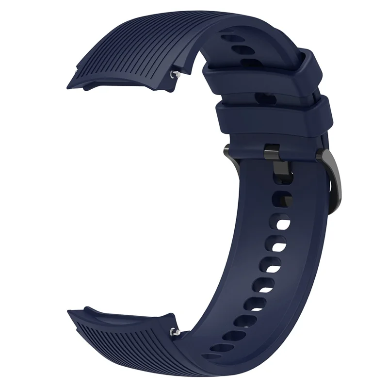 For Oppo Watch X / Watch X2 / OnePlus Watch 3 43mm / 2R / 2 Replacement Soft Silicone Strap Adjustable Watch Band - Midnight Blue
