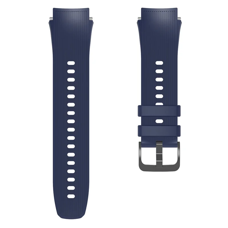 For Oppo Watch X / Watch X2 / OnePlus Watch 3 43mm / 2R / 2 Replacement Soft Silicone Strap Adjustable Watch Band - Midnight Blue