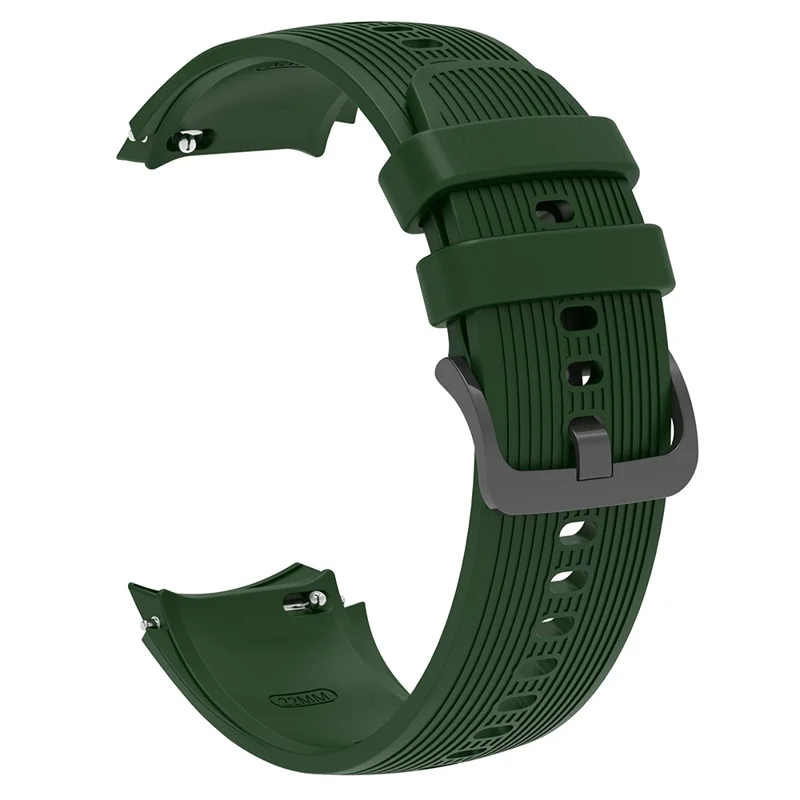 For Oppo Watch X / Watch X2 / OnePlus Watch 3 43mm / 2R / 2 Replacement Soft Silicone Strap Adjustable Watch Band - Army Green