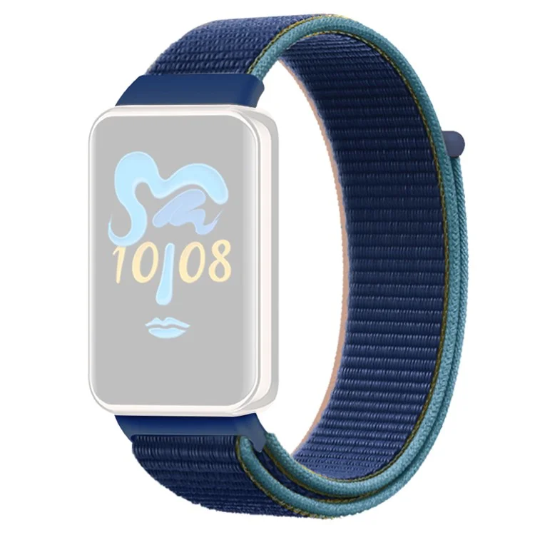Correa de reloj de nailon For Honor Band 9 - Azul marino oscuro
