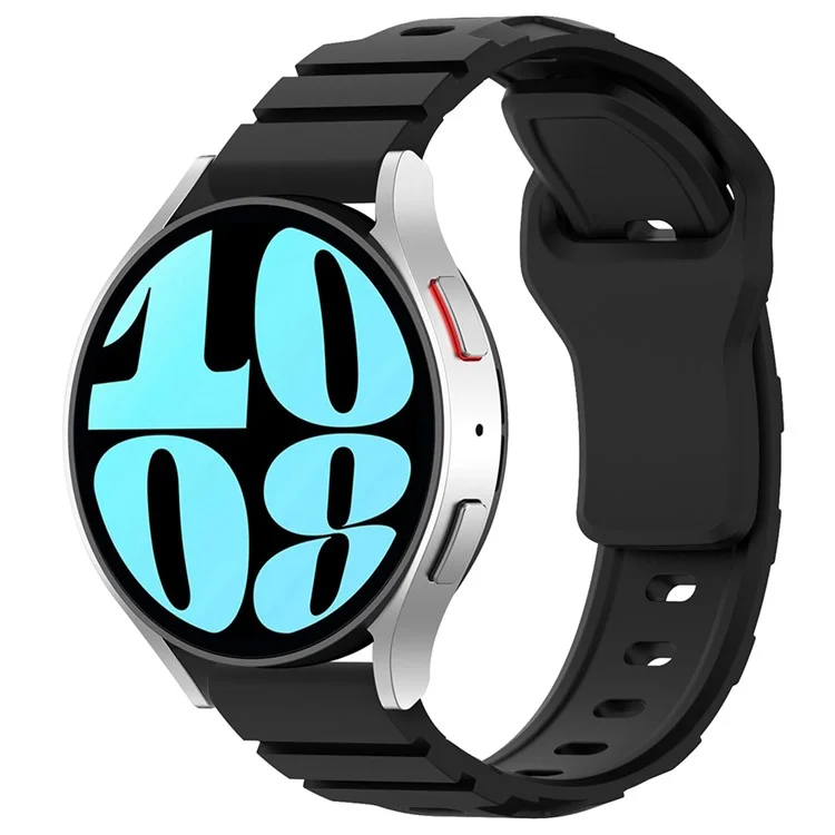 Pour Huawei Watch GT 4 46mm / 4 Pro / 4 41mm Bracelet de montre en silicone 22mm Armour Watch Band Remplacement - Noir