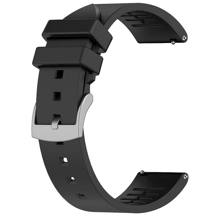 Для замены ремешка часов Garmin Vivoactive 5 / Venu 2 Plus, 20 мм, из фторкаучука, браслет для запястья - черный