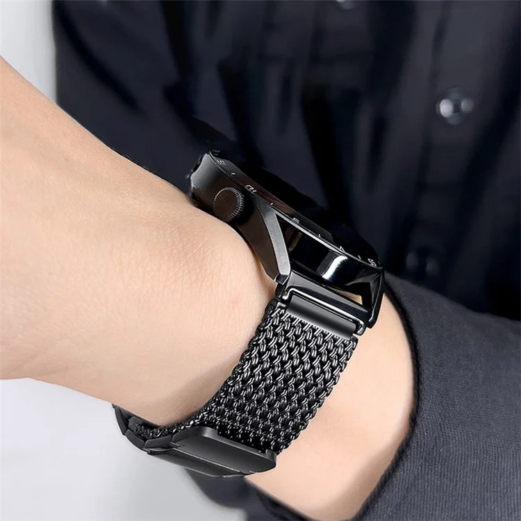 Correa de reloj para Garmin Venu 3 / Venu 2 / Vivoactive 4 22mm Metal Magnetic Wrist Strap - Negro