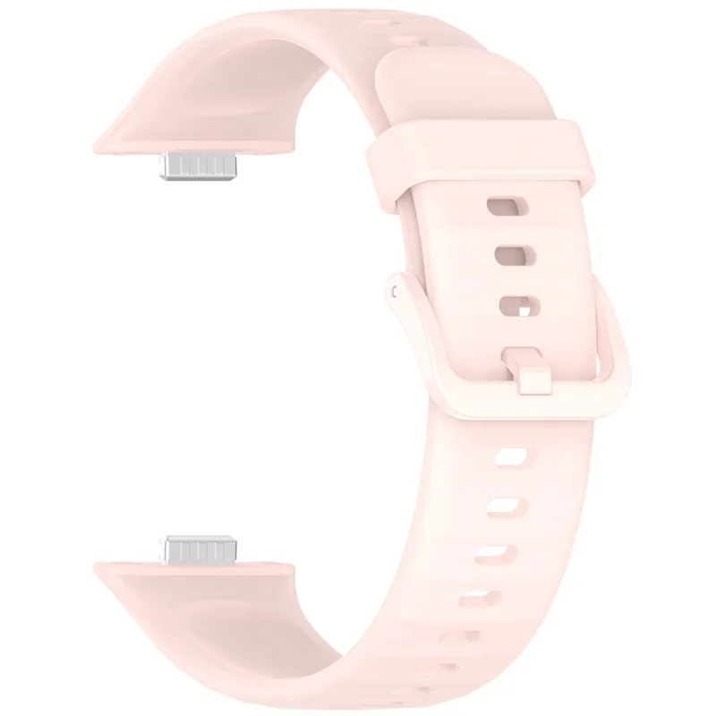 For Huawei Watch Fit 3 Silicone Strap Sport Watchbands Replacement - Official Pink