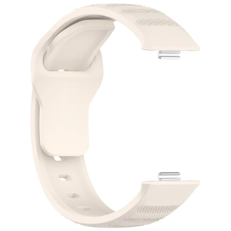 For Huawei Watch Fit 3 Silicone Watch Strap Dots Design Adjustable Wrist Band - Starlight