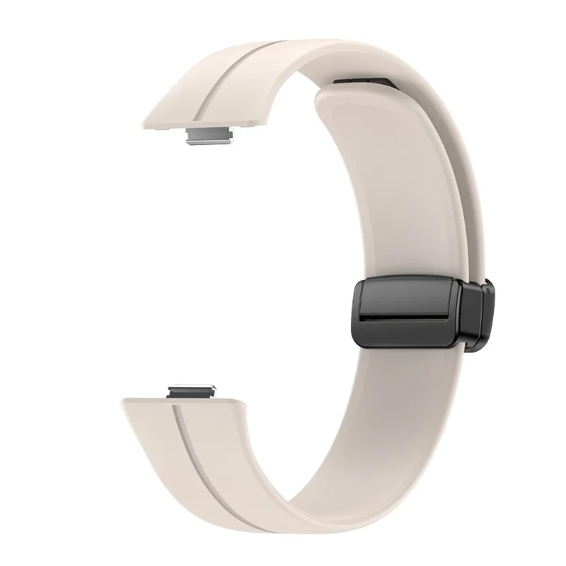 Für Huawei Watch Fit 3 Silikon-Armband mit magnetischer Faltschließe - Sternenlicht