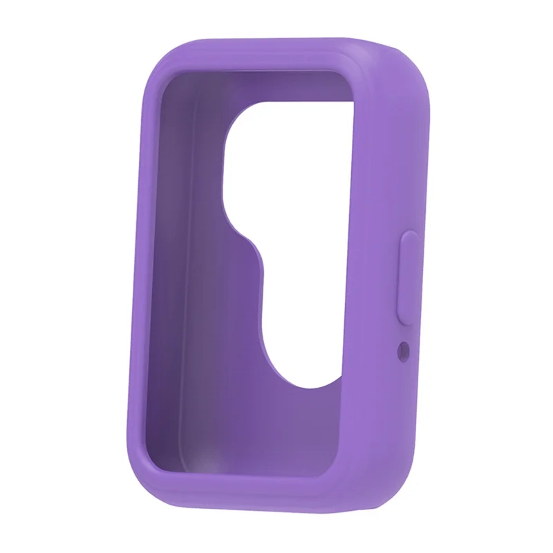 Pour Samsung Galaxy Fit3 Remplacement du bracelet en silicone Bracelet de montre avec étui - Violet