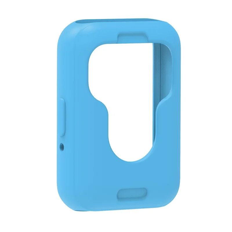 Silikonbånd til Samsung Galaxy Fit3 med urkasse - himmelblå