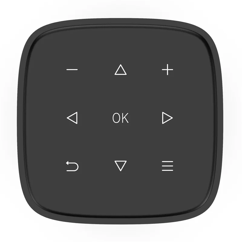 M1 1080P Android 9.0 Projector WiFi DLP Intelligent Projector Support Bluetooth-compatible Function - EU Plug