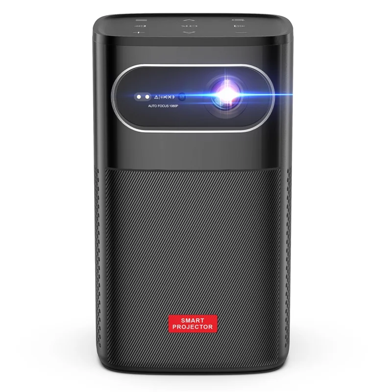 M1 1080P Android 9.0 Projector WiFi DLP Intelligent Projector Support Bluetooth-compatible Function - EU Plug