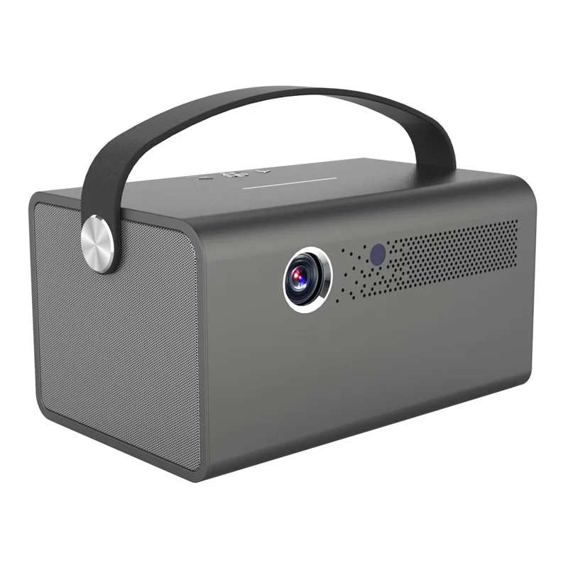 V7 Pro Home Theater Android 9.0 DLP Projector High Definition Projector Support 5G  /  2.4G WiFi - EU Plug