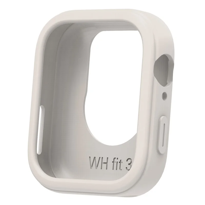 Per Huawei Watch Fit 3 Custodia in Silicone Cava Antiurto Cornice di Protezione dell'Orologio - Starlight
