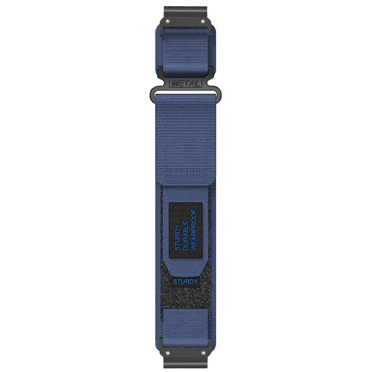 Per Garmin Fenix 7X / 7X Pro / Tactix 7 Cinturino per Orologio 26mm Regolabile Banda Sportiva Rilascio Rapido - Blu Notte