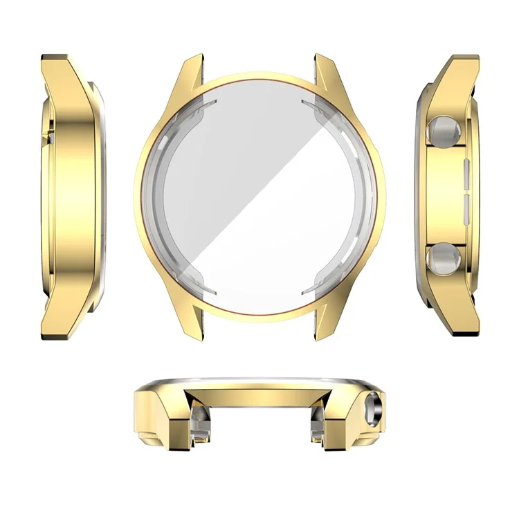 Electroplated TPU All-around Protective Case for Huawei Watch GT 2 46mm - Gold