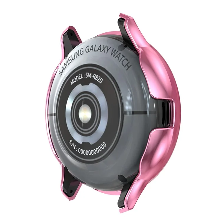 Rhinestone Decor All-around Protective Case for Samsung Galaxy Watch Active 2 44mm - Pink