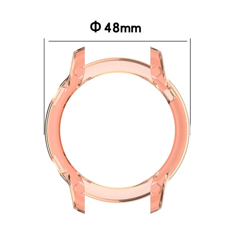 Étui de protection antidérapant et anti-choc en TPU pour Honor Magic Watch2 - Transparent
