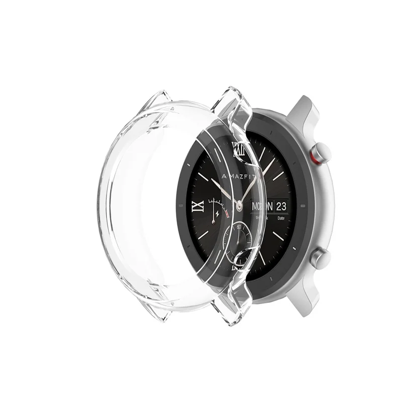 Dustproof Shockproof TPU Watch Shell for Huami Amazfit GTR 47mm - Transparent