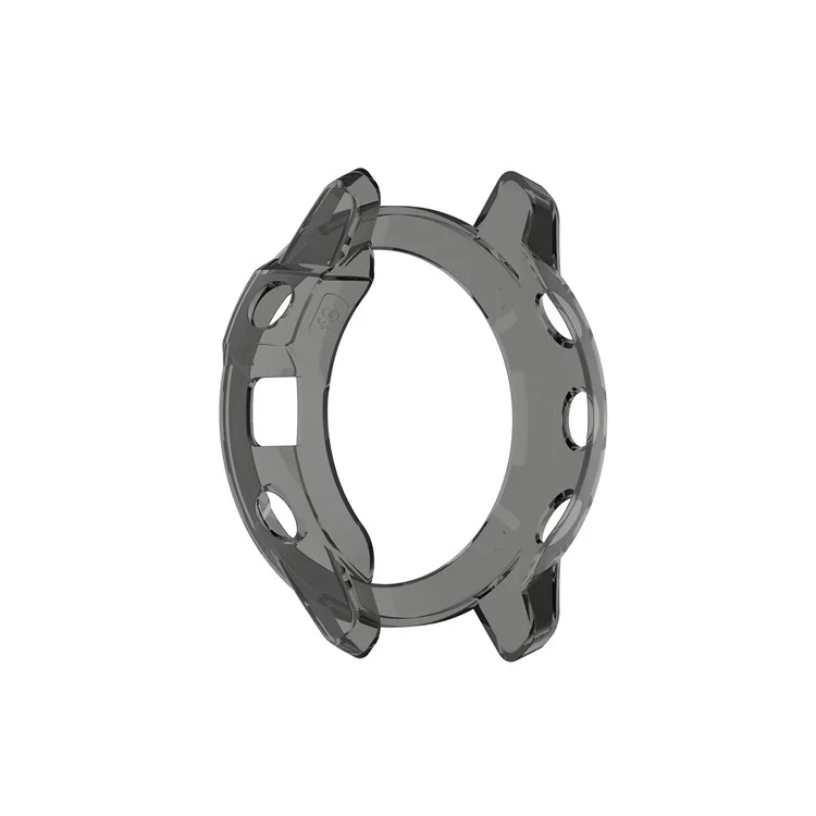 Klare weiche TPU-Schutzhülle für Garmin 6X Pro - Schwarz