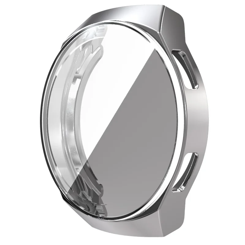 Aluminium TPU Beschermhoes voor Huawei Watch GT 2e - Zilver